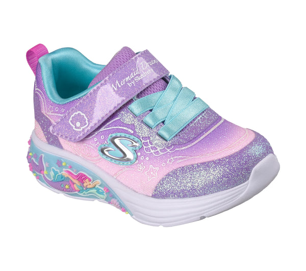 SKECHERS Light-up My Dreamers - Lil Mermaid Infant Shoes | 303061N