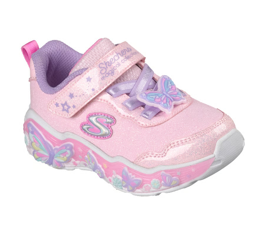 SKECHERS S-Lights: Lil Butterfly Bliss Infant Shoes - Pink | 303066N