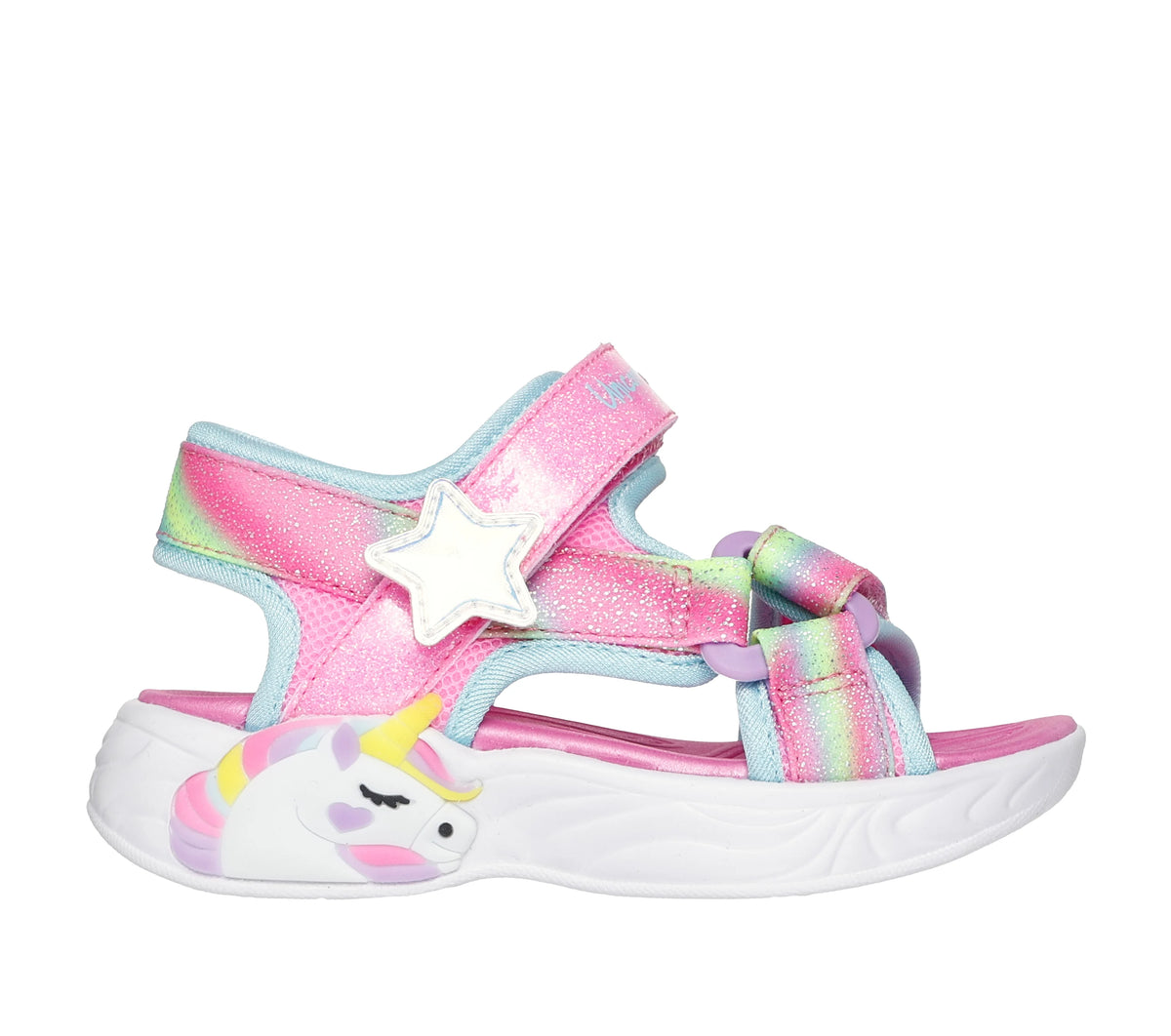 SKECHERS Unicorn Dreams Infant Girl's Sandals - Pink