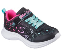 SKECHERS Girl's Jumpsters 2.0 - Butterfly Flush Shoes