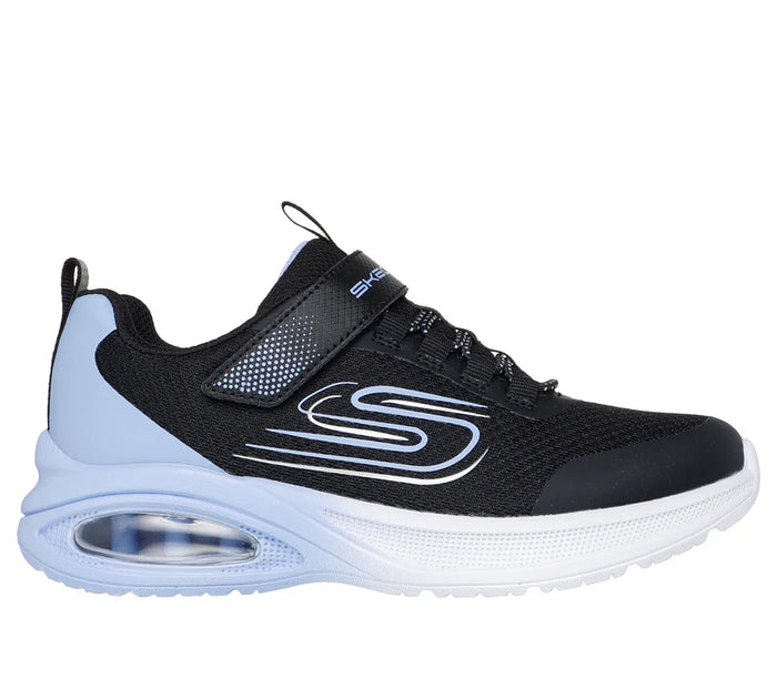 SKECHERS Girl's Microspec Max Advance Fly 3.0 Shoes - Black | 303595L