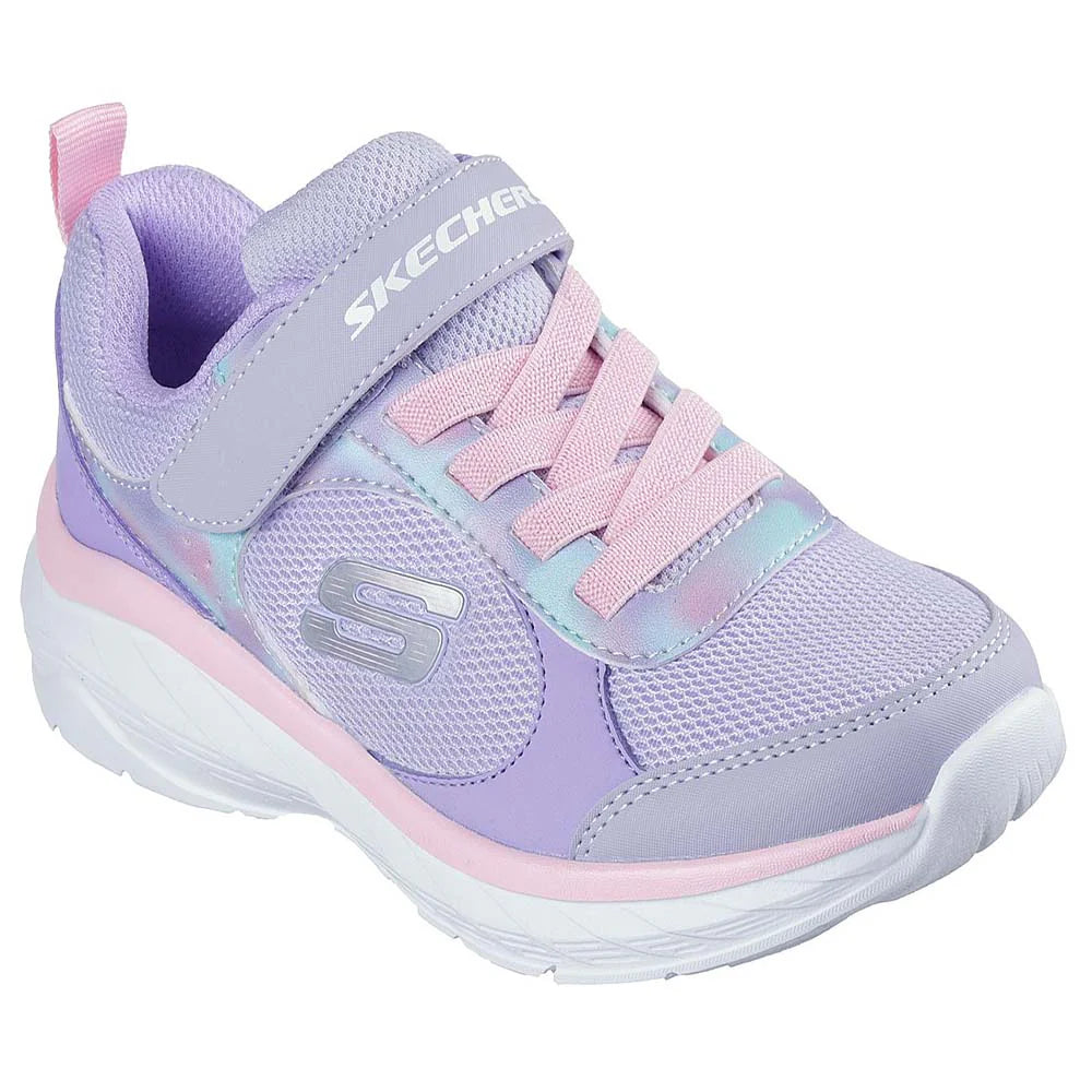 SKECHERS Girl's Boundless - Watercolor Blur Trainers - Purple | 303628L