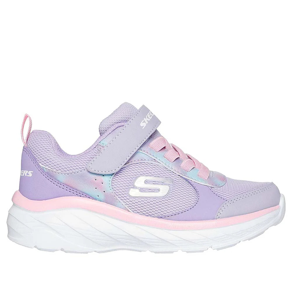 SKECHERS Girl's Boundless - Watercolor Blur Trainers - Purple | 303628L