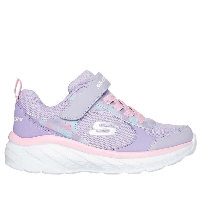 SKECHERS Girl's Boundless - Watercolor Blur Trainers - Purple | 303628L