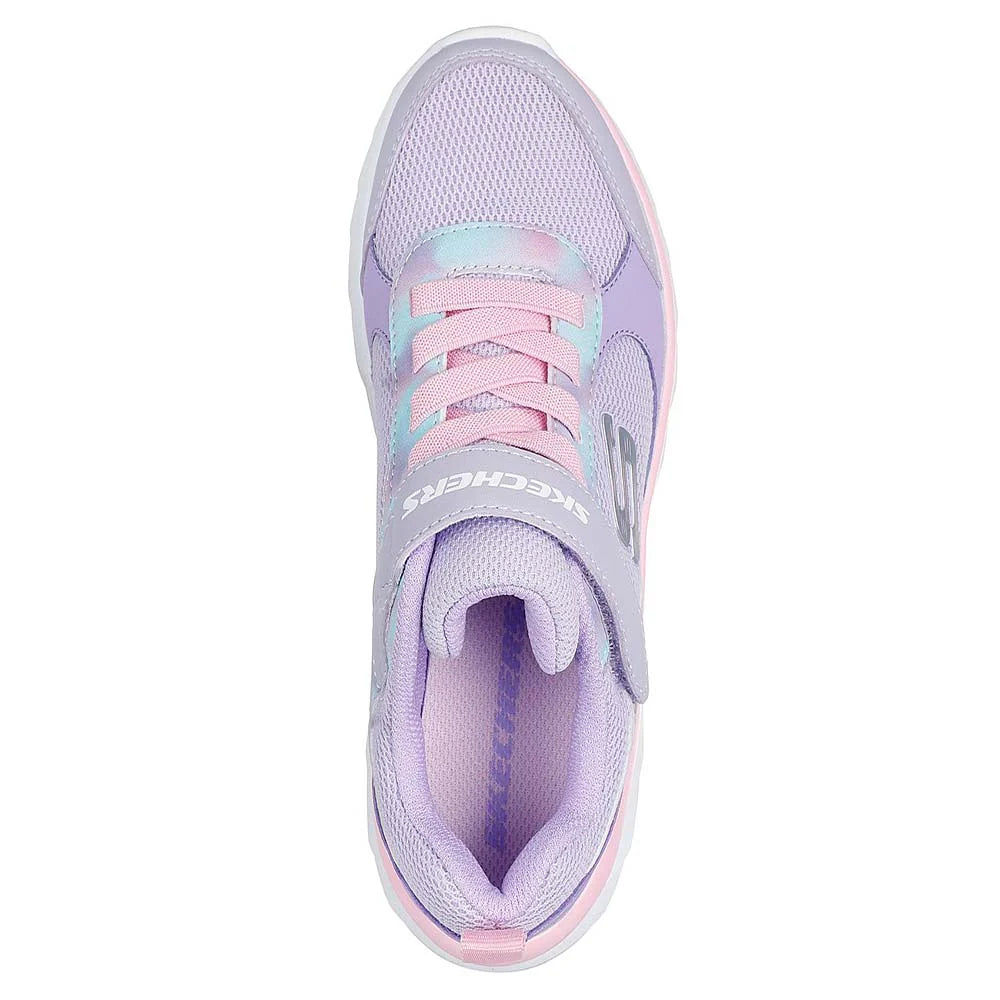 SKECHERS Girl's Boundless - Watercolor Blur Trainers - Purple | 303628L