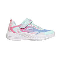 SKECHERS Microspec Advance - Oasis Point Girl's Trainers - Mint | 303657L