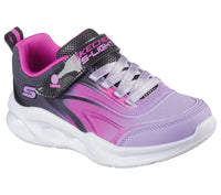 SKECHERS Girl's S-Lights: Sola Glow - Color Breeze Shoes