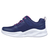 SKECHERS Girl's Sola Glow Trainers - Navy | 303715L