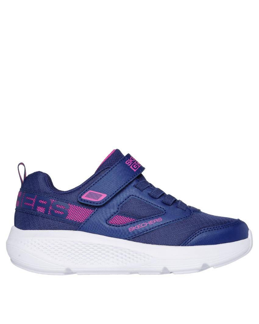 SKECHERS Girl's Go Run Elevate - Sporty Spectacular Trainers - Navy | 303932L