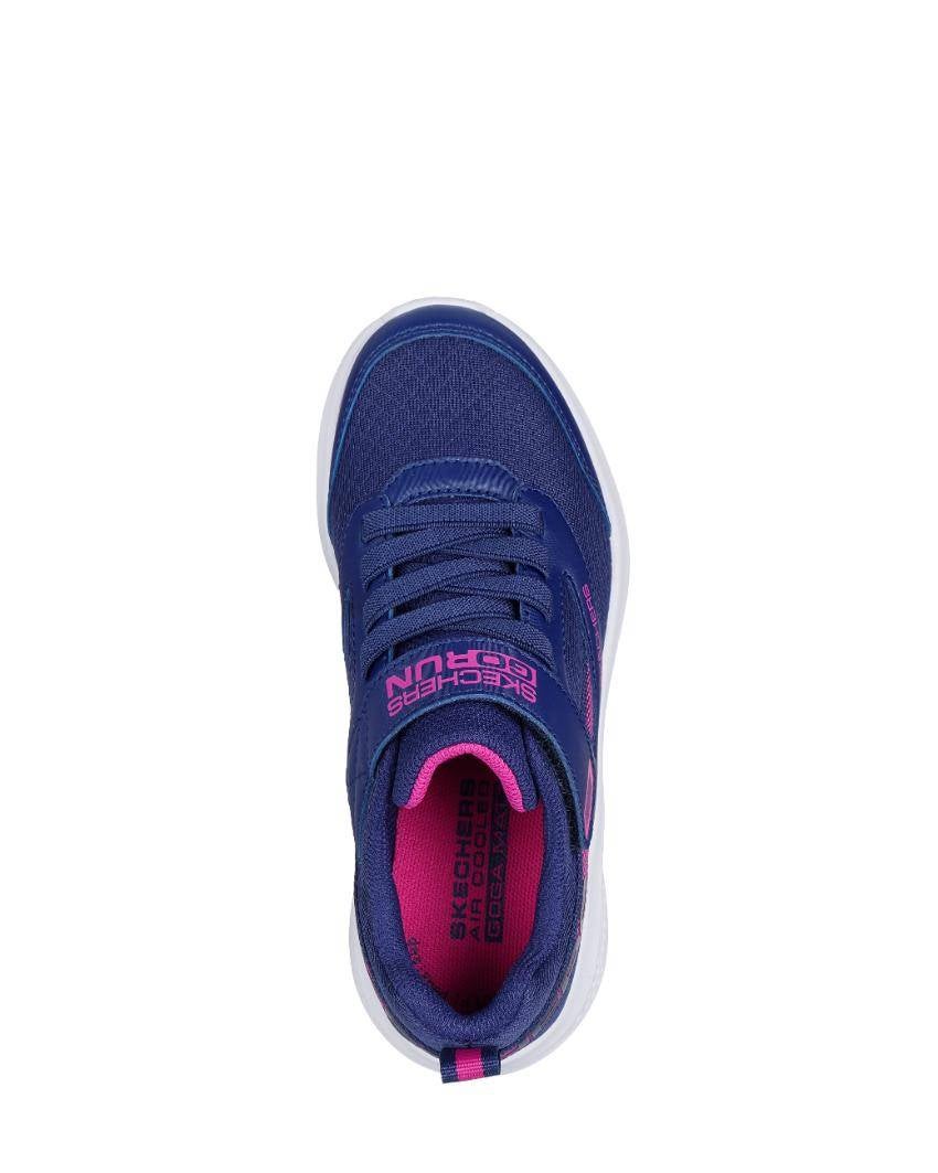 SKECHERS Girl's Go Run Elevate - Sporty Spectacular Trainers - Navy | 303932L