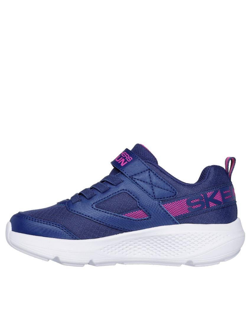 SKECHERS Girl's Go Run Elevate - Sporty Spectacular Trainers - Navy | 303932L