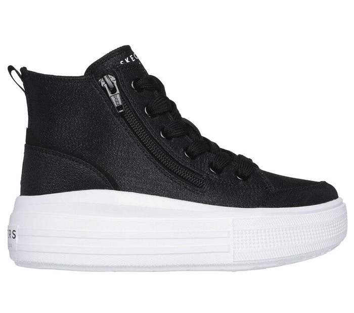 SKECHERS Girl's Hyperlift High-Top Shoes- Black | 310253L