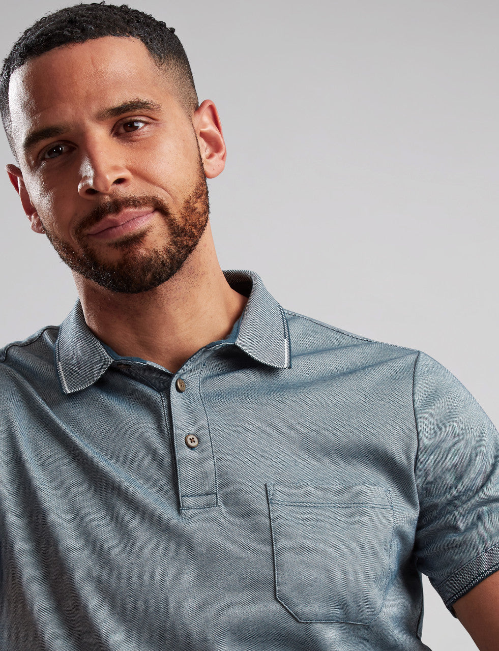 VEDONEIRE Men's Polo Shirt With Chest Pocket - Nusa Dua