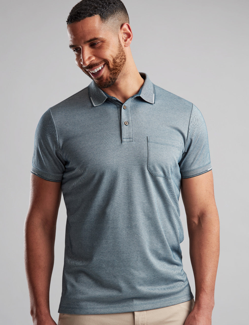VEDONEIRE Men's Polo Shirt With Chest Pocket - Nusa Dua
