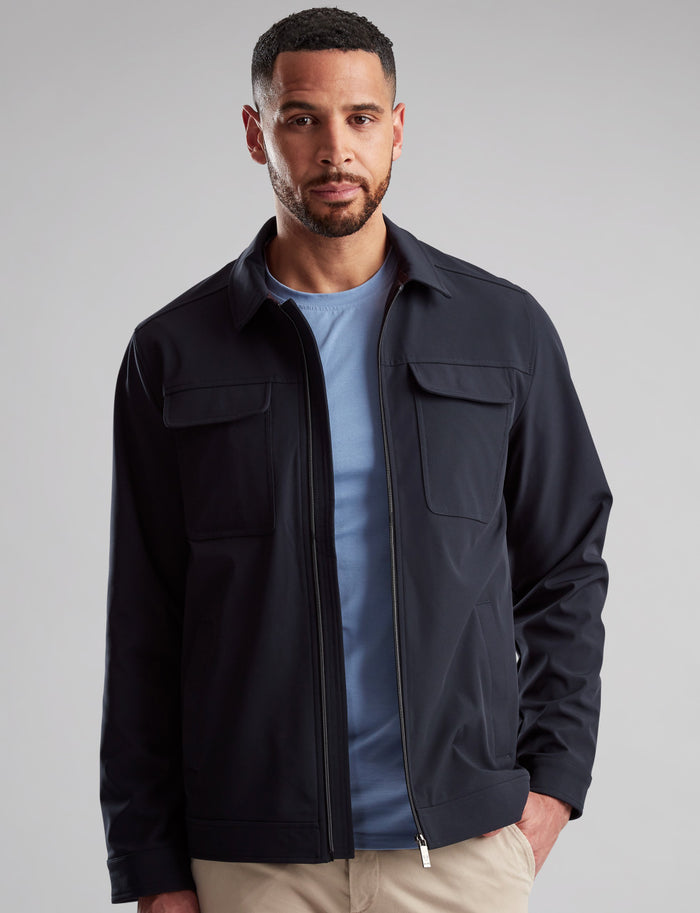 VEDONEIRE Men's Light Jacket - Navy