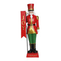 Christmas Nutcracker Decorative Figurine with Joy Banner - 40cm