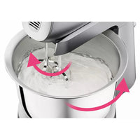 KENWOOD Chefette Stand Mixer 3.5l Stainless Steel Bowl, Variable Speed + Pulse 650w