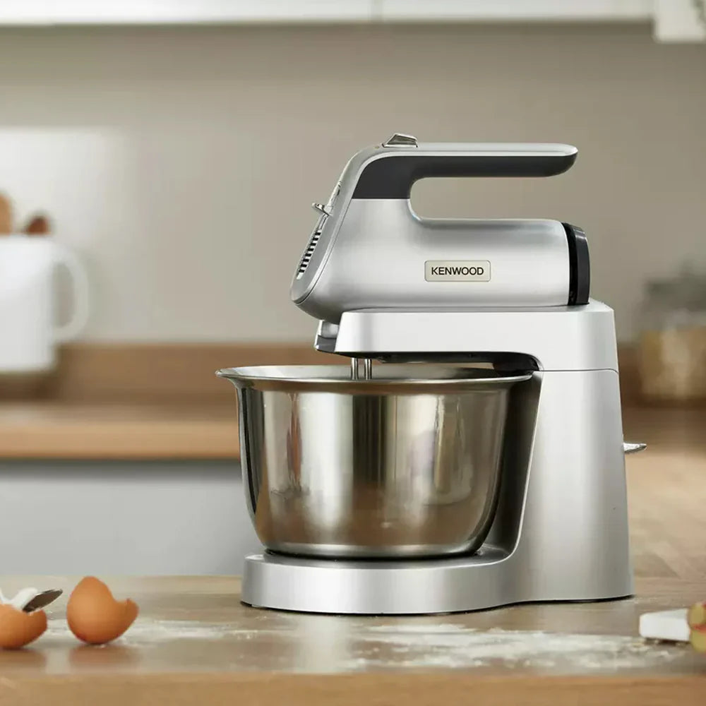 KENWOOD Chefette Stand Mixer 3.5l Stainless Steel Bowl, Variable Speed + Pulse 650w