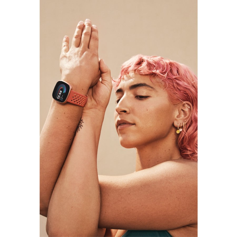 Fitbit Versa 4 - Pink Sand / Copper Rose