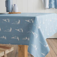 CATHERINE LANSFIELD Salcombe Boats Table Cloth 137x229cm - Blue