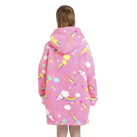 COPE CLOTHING : Kids Rainbow Snuggle Hoodie
