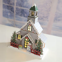 STRAITS LED Christmas Church - Grey