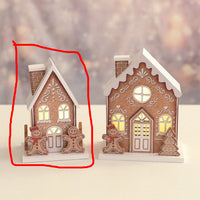 STRAITS LED Gingerbread House 10x15cm