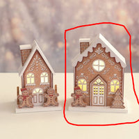STRAITS LED Gingerbread House 14X17cm