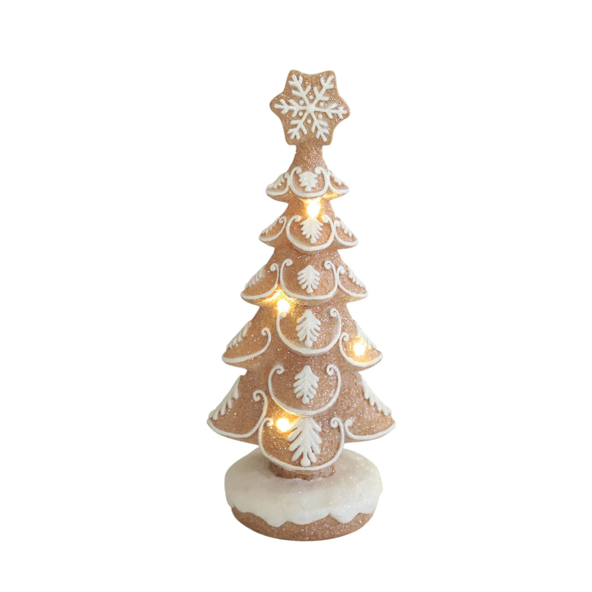 STRAITS LED Gingerbread Christmas Tree 26cm