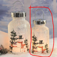 STRAITS LED Snowman Lantern 20cm