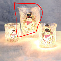 STRAITS Snowman Hurricane Tealight Holder 15cm