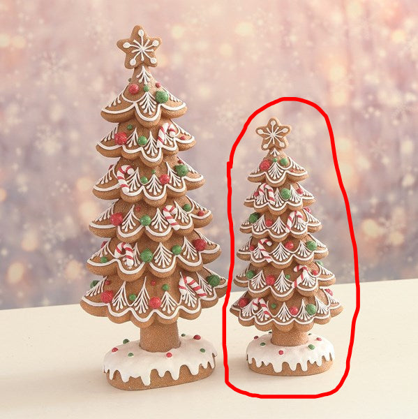 STRAITS Gingerbread Xmas Tree 27cm