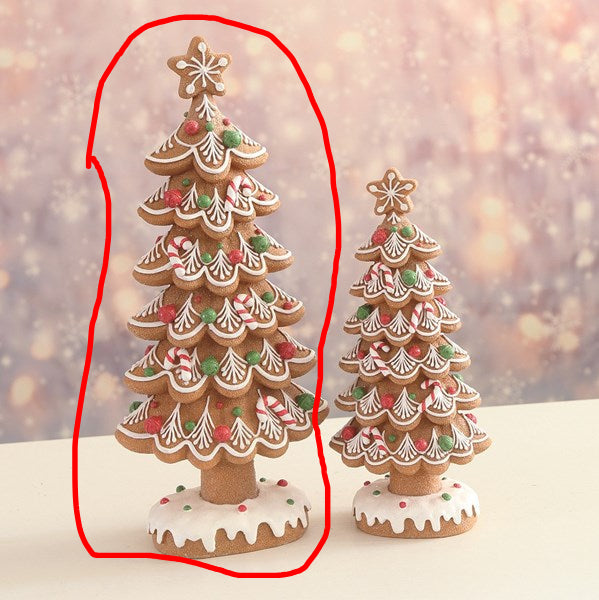 STRAITS Gingerbread Xmas Tree 38cm