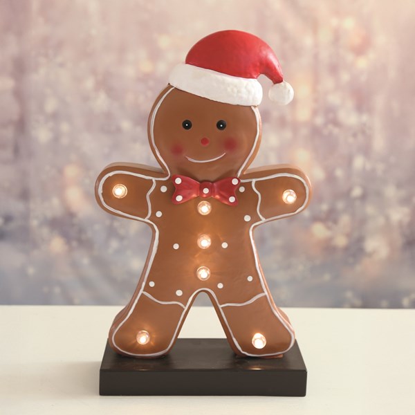 STRAITS Christmas Metal Gingerbread Figurine 39cm