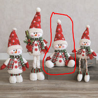 STRAITS Sitting Snowman Plush 49cm