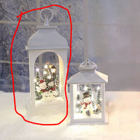 STRAITS LED Snowman Lantern 13x22cm