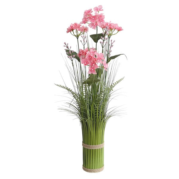 STRAITS Pink Hyacinth Grass Floral Bundle 65cm