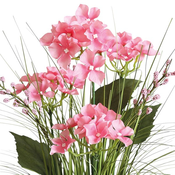 STRAITS Pink Hyacinth Grass Floral Bundle 65cm