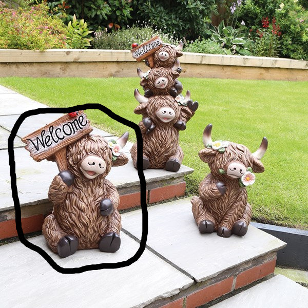 STRAITS Welcome Highland Figurine 45cm