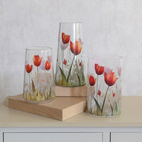STRAITS Tulip Glass Vase 25cm