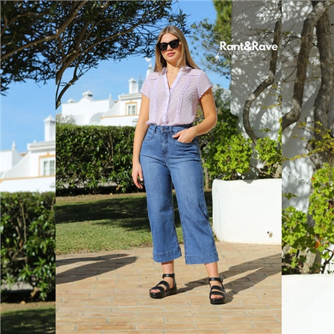 RANT & RAVE : Poppy Crop Flare Jeans