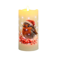 STRAITS Robin LED Candle 7.5x15cm