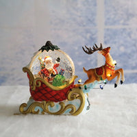 STRAITS Santa Sleigh Spinner - 29.5cm