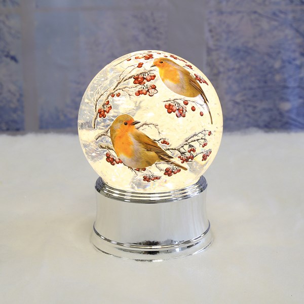 STRAITS LED Robin Globe Spinner - 16cm