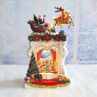 STRAITS Santa Fireplace Spinner - 26.5cm