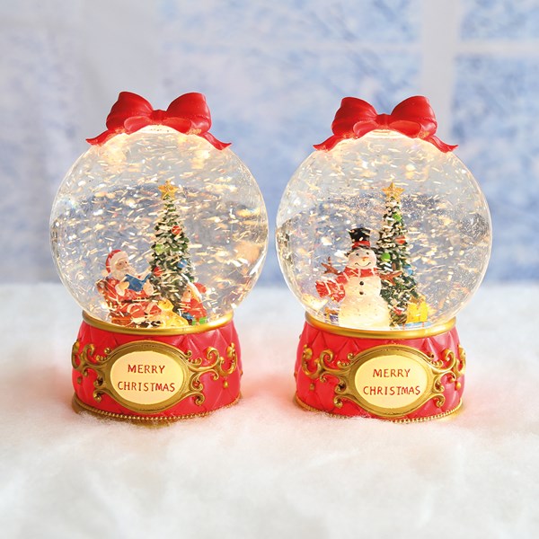 STRAITS LED Christmas Globe Spinner - 16cm - 1 Pc