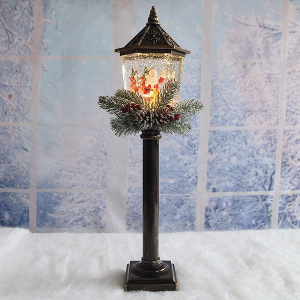 STRAITS LED Santa Lamp Post Spinner - 55cm