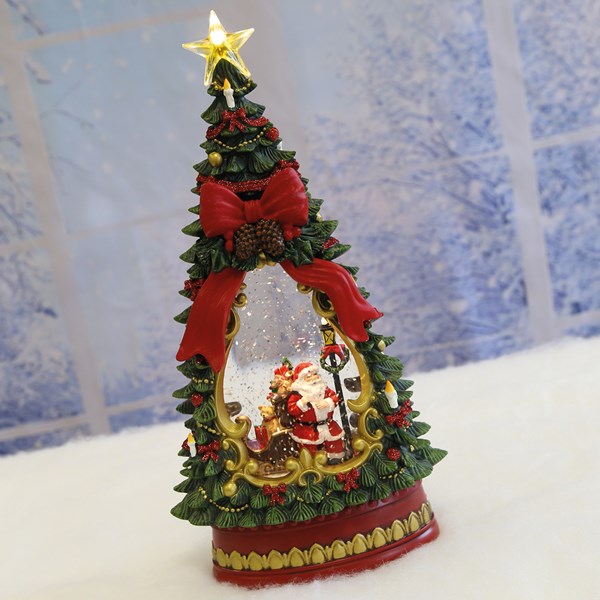 STRAITS LED Santa Tree Spinner - 34cm
