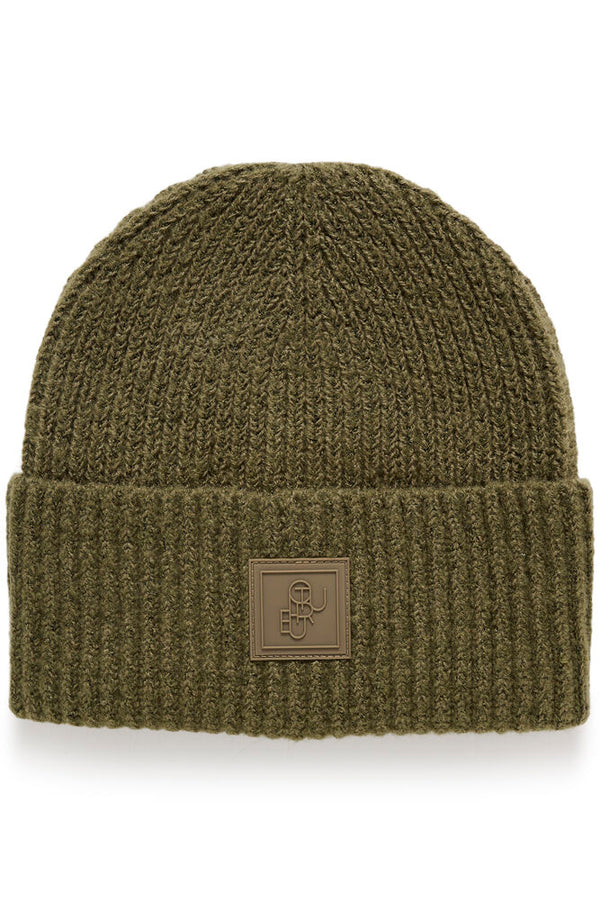 CULTURE Merva Beanie Hat - Olive