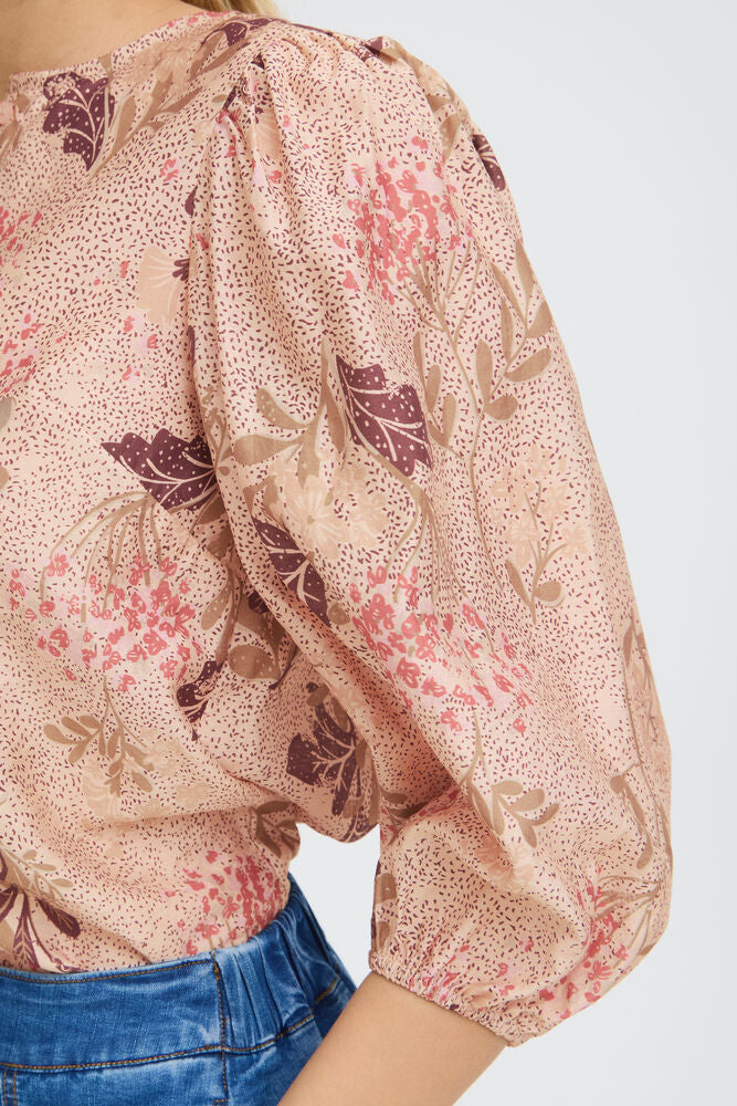 FRANSA Serena Floral Shirt